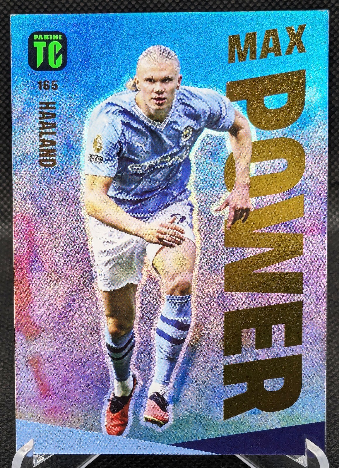 Erling Haaland 2024 Panini Top Class Soccer #165 Max Power