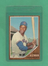 1962 Topps Chicago Cubs George Altman # 240 NM-MT Tough Card !!!