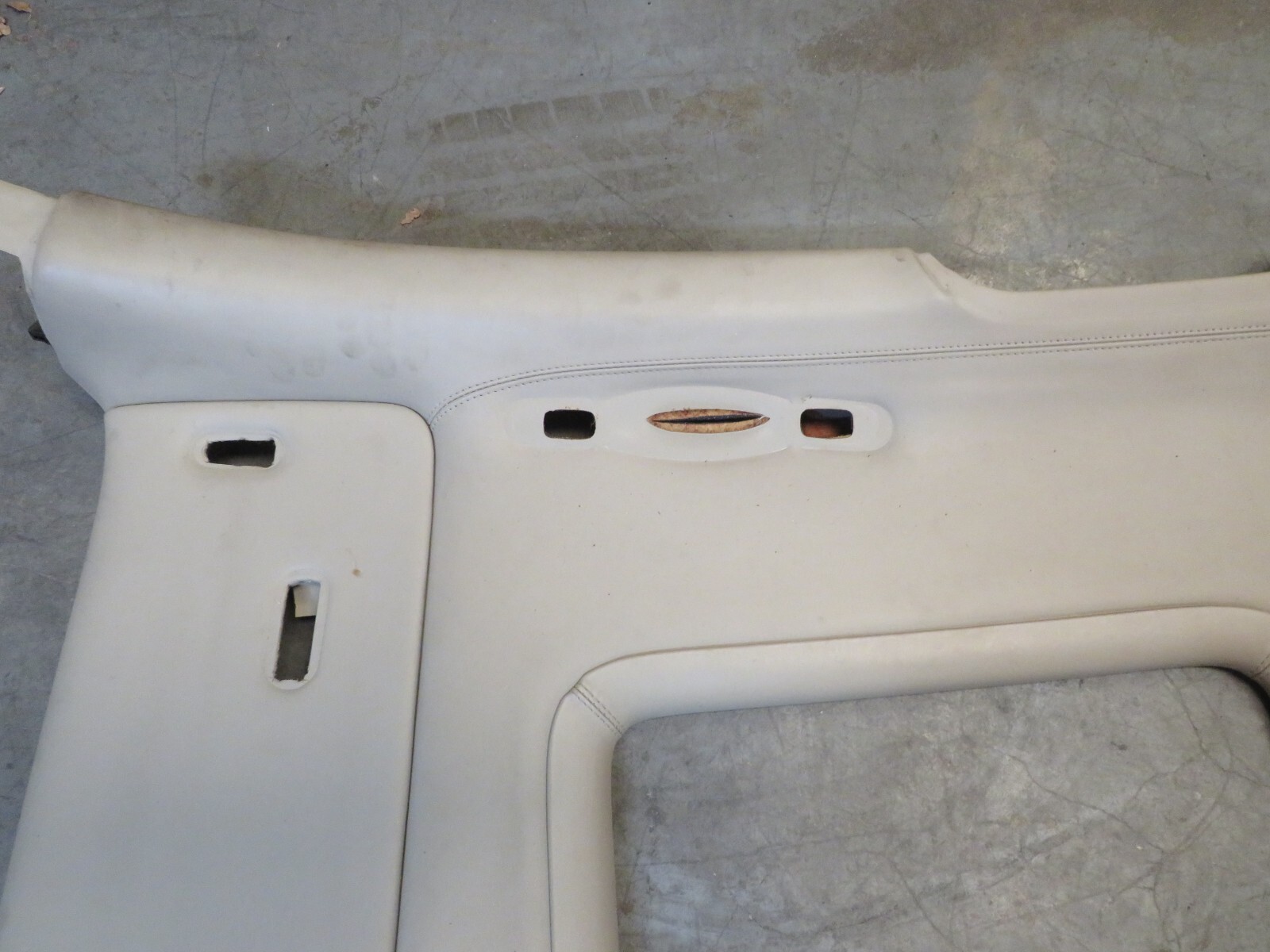 2006 BENTLEY FLYING SPUR LEFT SIDE HEADLINER LEATHER