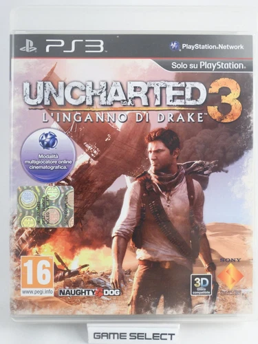 Uncharted 3 L'Deception De Drake PS3 PLAYSTATION 3 Pal - Original Complet