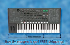 Korg M3 MS2000 Kontrol 49 MicroKontrol M50 61 73 88 Radios Sintetizador Nevera Imán