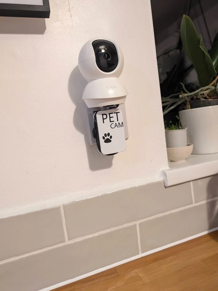 PeTapo Stand for Tapo Camera, Wireless AI CCTV WiFi Pet Monitor Cam baby Mount - Image 3 of 4