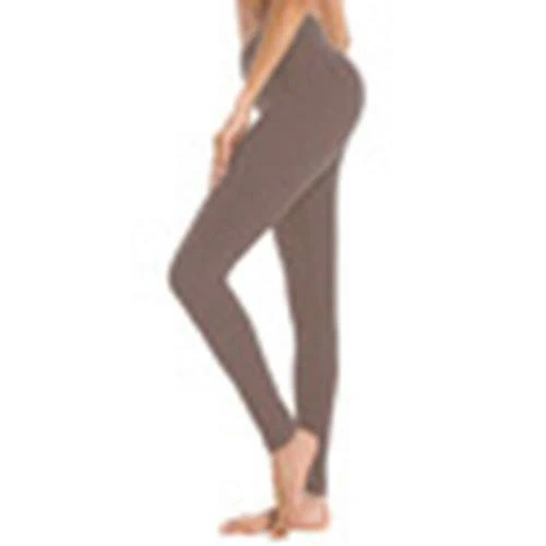 Buttery Soft High Yoga Waist Leggings OS Solid Color Women's Sizes 2-12 - Picture 13 of 18