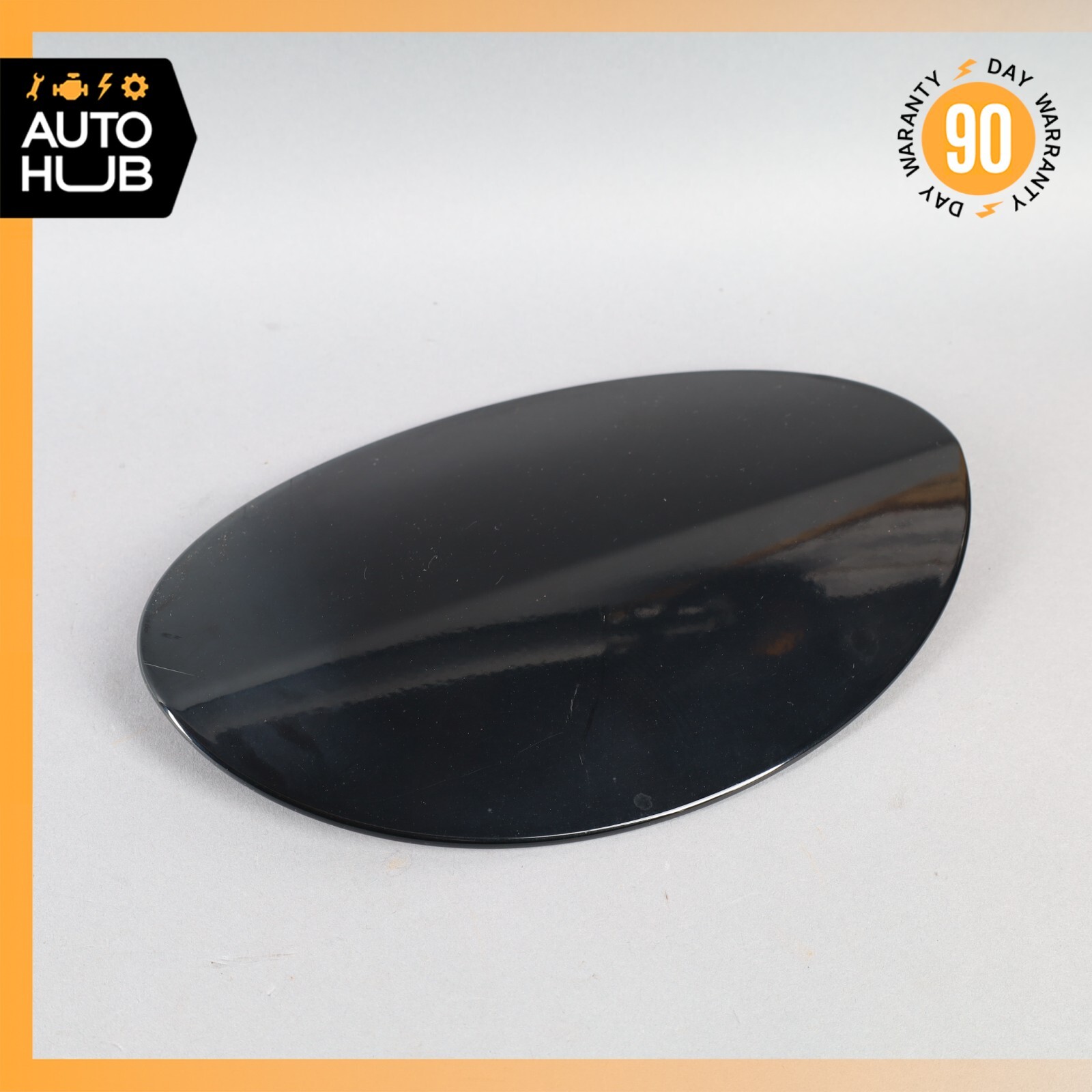 14-22 Maserati Quattroporte M156 GTS Fuel Gas Tank Lid Door Cover Black OEM