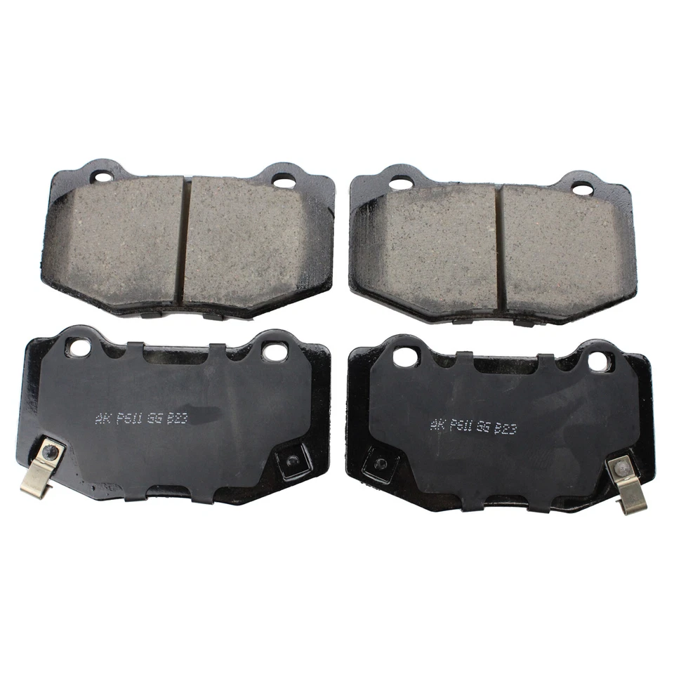 Pastillas de freno traseras de cerámica Akebono Performance para Cadillac ATS Chevrolet Corvette Foto 2 de 4