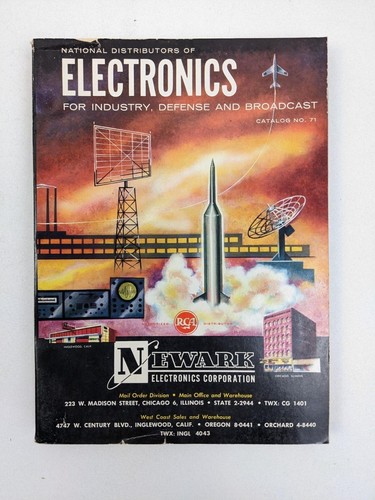 Vintage Newark Elektronika przemysłowa Katalogi sprzętu radiowego TV ~ TWÓJ WYBÓR - Zdjęcie 25 z 42