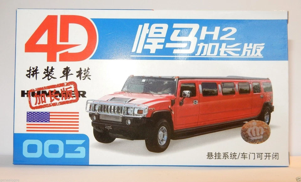 MODEL 4D Kit Ho 1/87 Limousine Presidenziale 001 002 003 004 005 006 007 008 - Immagine 3 di 4