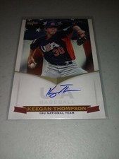 Keegan Thompson 2012 PANINI USA AUTOGRAPH #D 247/349 LOOK@MYSTORE