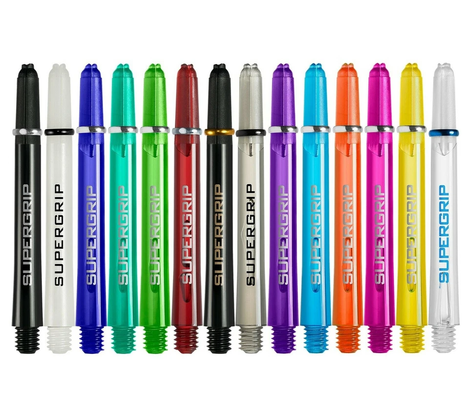 3 Sets Harrows SuperGrip Medium Dart Shafts - Ships w/ Tracking – Select Color