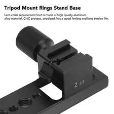 VELEDGE Lens Collar Replacement Foot Tripod Mount Rings Stand Base For Niko WTD
