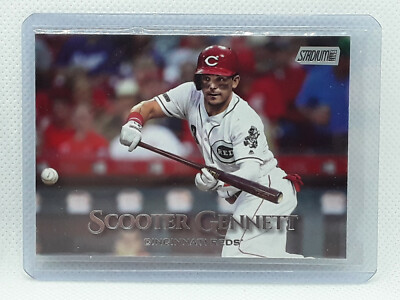 Scooter Gennett 2019 Topps Stadium Club Baseball #47 Cincinnati Reds