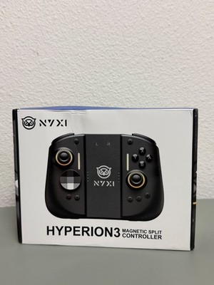 NYXI Hyperion 3 Magnetic Split Controller Hall Effect Joystick Black