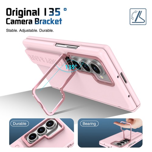 Für Samsung Galaxy Z Fold 7 6 5 4 3 Scharnier Hülle Integrierter Displayschutz & Ständer - Bild 4 von 16