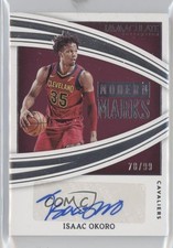 2021-22 Panini Immaculate Modern Marks 78/99 Isaac Okoro #MM-IOK Auto 18jt