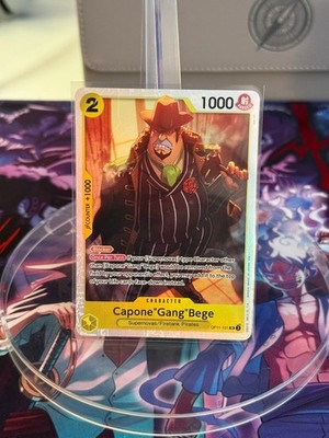 Capone''Gang''Bege (101) OP11-101 A Fist of Divine Speed Foil
