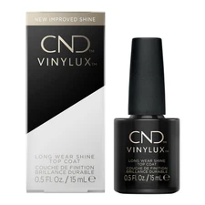 CND Vinylux Long Wear Shine Top Coat, Quick Drying Formula, Easy to Remove,...