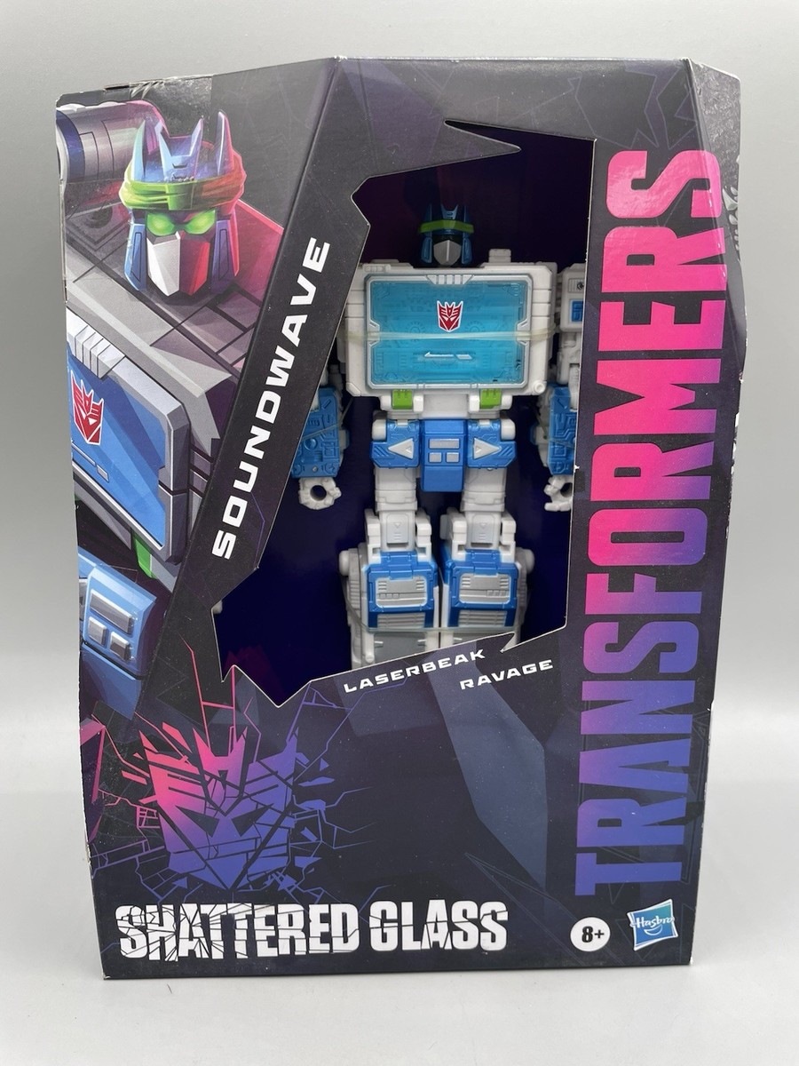 Hasbro Transformers Shattered Glass Soundwave Laserbeak Ravage 3