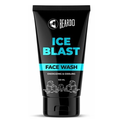 Beardo Ice Blast Face Wash 100ml | Cooling Aloe Menthol for Men