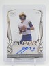 J.J. MCCARTHY 2023 LEAF TRINITY CLEAR ROOKIE AUTO GOLD 7/7 #CA-JJM Q3739
