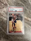 1998 Fleer Basketball Kobe Bryant ft. Michael Jordan card# 1 graded PSA 8 NM-MT