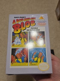 A Boy And His Blob (Nintendo Nes) Authentic Complete NES Box