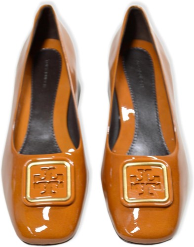 Tory Burch Damen-Pumps Cuoio braun 35 mm Leder Georgia Absatz US 9 TB-196 - Bild 3 von 5