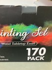 Shuttle Art Artist Painting Set With Field & Wood  Easel 170 Pack Open Box — photo 5