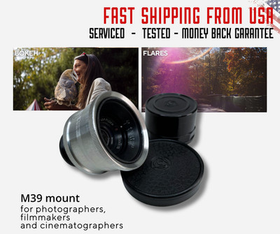 SERVICED Jupiter-12 RED P Biogon copy 35mm f/2.8 Wide Angle for LTM M39 LEICA