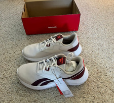Reebok Women s Energen Lux Running Shoes Grey Burgundy Size 9 New with Box