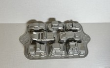 Nordic Ware Sweet Rides Classic Car Cupcake Pan Mold Holds 5 Cups Made in USA