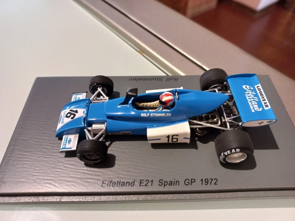 EIFELLAND E21 #16 Rolf Stommelen - GP SPAGNA 1972 - SPARK 1/43 Ref. S3384 - Immagine 2 di 4