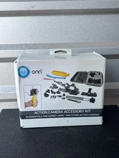 ONN Action Camera Accessory Kit for GOPRO Hero & Other Cameras NEW