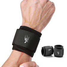 HiRui Wrist Compression Strap Brace Wraps for 2 Count Pack of 1 