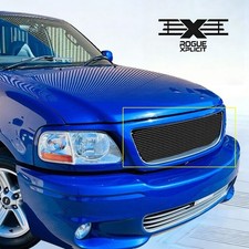 Black Billet Grille Main Upper Grill Fits 1999-2003 Ford F-150lightningharley Black Billet Grille Main Upper Grill Fits 1999-2003 Ford F-150lightningharley