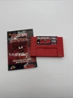 Spider-Man and Venom Maximum Carnage SNES Super Nintendo Red Cartridge + Manual