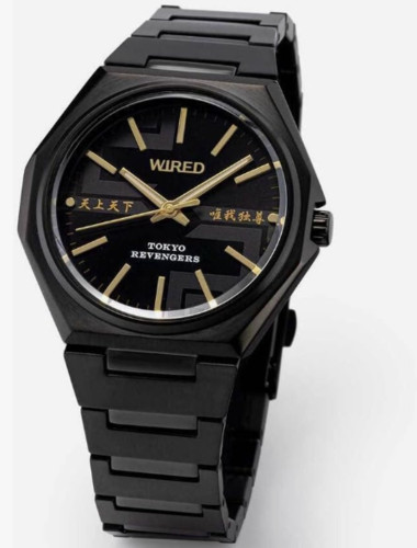 New 400 Black Revengers AGAK714 Seiko Wired Watch Tokyo Quartz Mikey Limited - VintageWatches.PK New 400 Black Revengers AGAK714 Seiko Wired Watch Tokyo Quartz Mikey Limited - vintagewatches.pk
