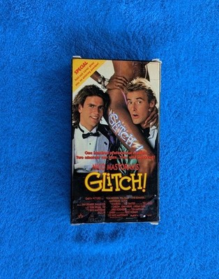 GLITCH VHS Tape 1988 Comedy Nico Mastorakis Julia Nickson Ted Lange Academy 