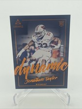 2020 Panini Luminance - Dynamic Rookies Jonathan Taylor #DR10 Orange /100 (RC)