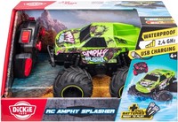 Dickie Ferngesteuertes Fahrzeug Auto Go Crazy RC Amphy Splasher 201104014