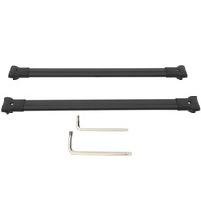Roof Rack Cross Bars 150LBS Black 2 Bars Compatible Liberty 2002-2007