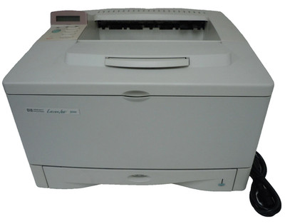HP LaserJet 5000N Wide Format Printer Tray One Needs Maintence! READ DISC!