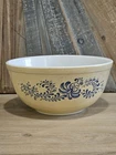 Vintage Pyrex 403 Homestead Blue Speckled Mixing Bowl 2.5 Qt USA Retro Kitchen