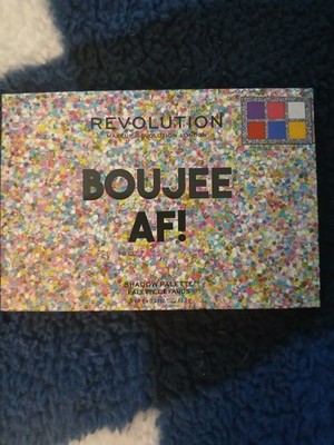 Revolution Boujee AF Palette & Retro Luxe Lip Kit Noble ybf BB Cream Set Bundle 