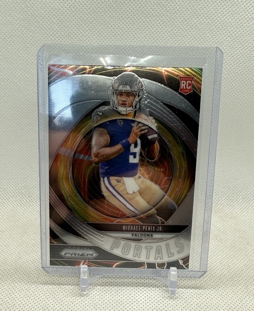 2024 Panini Prizm - Portals #6 Michael Penix Jr. Rookie Atlanta Falcons