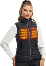 CONQUECO Heated Vest, Womens Lightweight Heat...