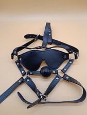 Bondage Fesseln ,Bondage Maske , Leder Bondage , Bondage , Haube , No Studio Gum