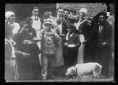 Rome Italy Princess Virginia di San Faustino Soup Kitchen 1918 Red Cross