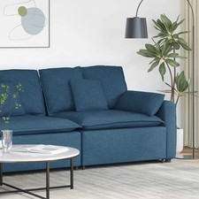 Modulares Sofa Lounge Couch Schlafsofa Ecksofa Relaxsofa Relaxsessel mit Kissen