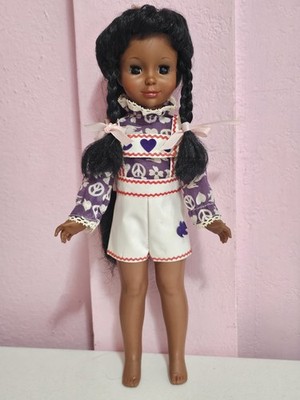 Vintage Ideal 1970 Crissy Family AA Tara grow hair doll Velvet Outfit Rare 
