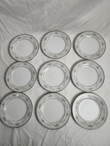 Noritake Colburn #6107 9er Set Brot & Butter Teller 6 3/8" Vintage nicht mehr produziert